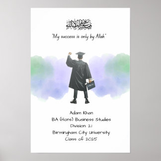 Affiche Certificat de diplôme