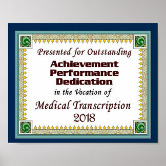 Affiche Certificat MT 2018