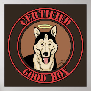 Affiche Certifié Good Boy