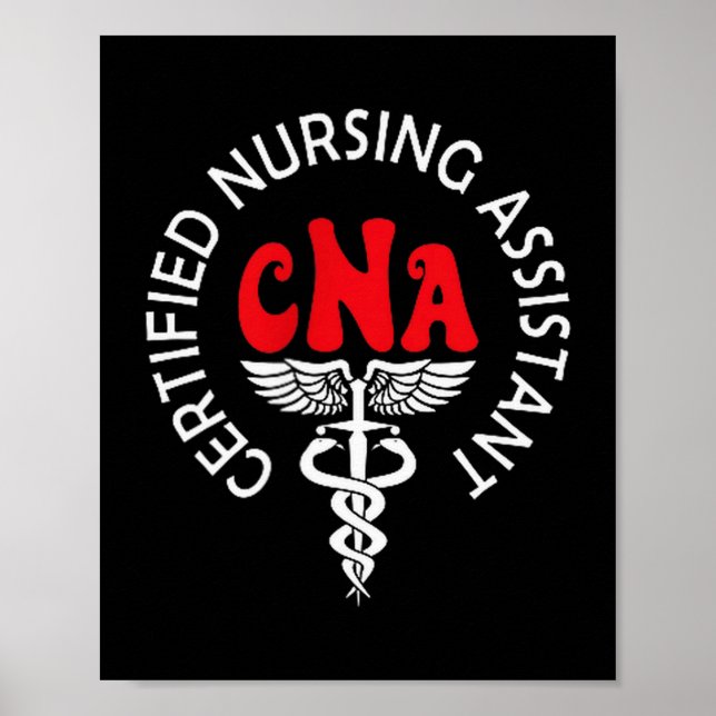 Affiche Certified Nurse Istant Certified Nursing Istant Cn (Devant)