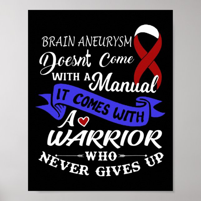 Affiche Cerveau Aneurysme guerrier (Devant)