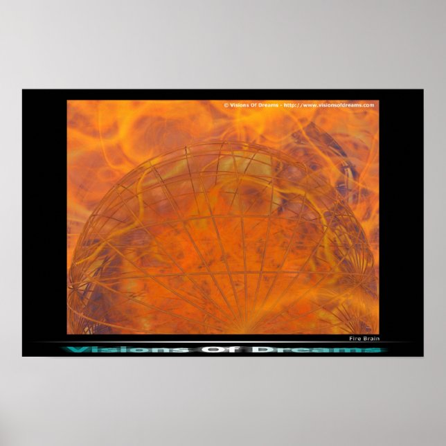 Affiche Cerveau d'incendie (Devant)
