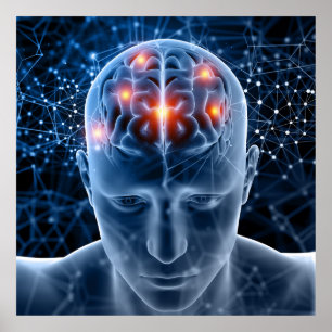 Affiche Cerveau humain