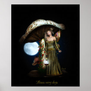 Affiche Ces jours pluvieux