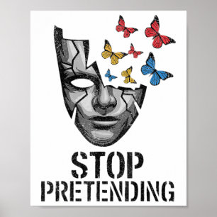 Affiche Cessez De Prévenir La Manifestation Politique Anti