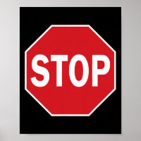 Cessez de signer Cadeau Novelty Road Signes Hallow