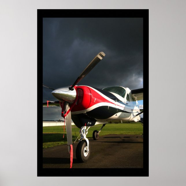 Affiche Cessna 208 Grand Caravan, Nez (Devant)