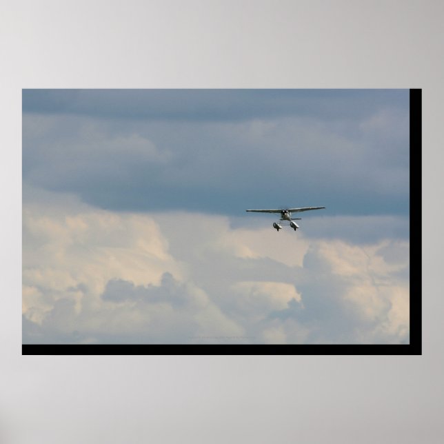 Affiche Cessna Amphibian (Devant)