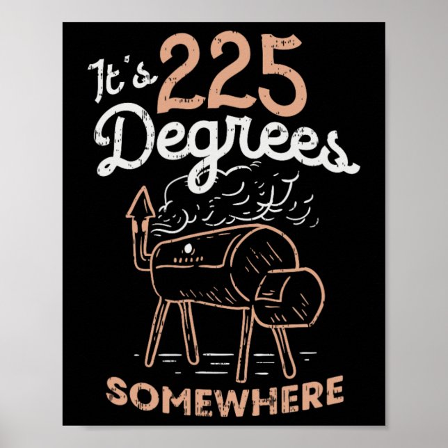 Affiche C'est 225 degrés quelque part (Devant)