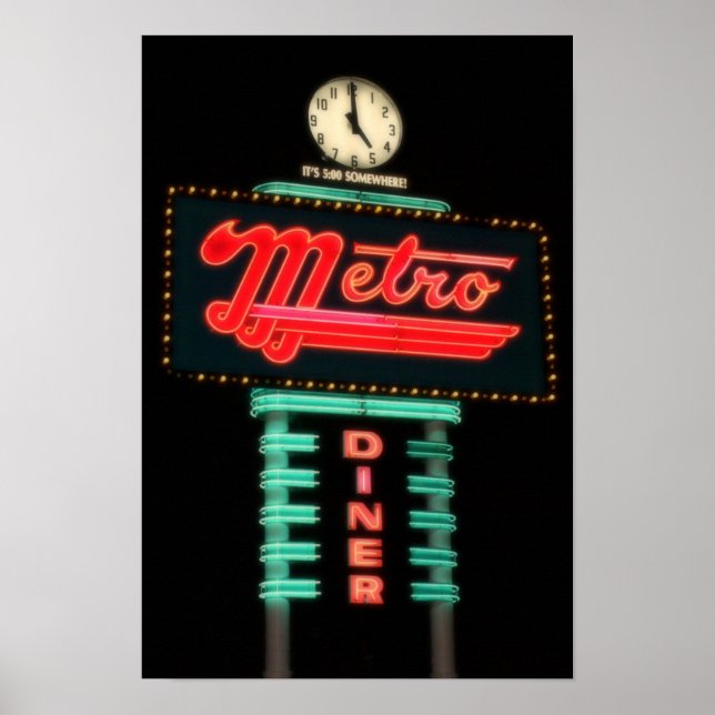 Affiche C'est 5:00 Somewhere... photo de Derrick W. Black (Devant)