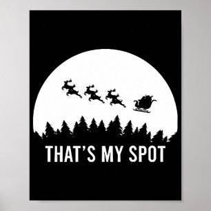 Affiche C'est amusant, c'est My Spot Xmas Session Père Noë