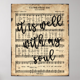 Affiche C'est bien Vintage Hymne