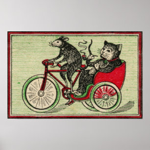 Affiche C'est bon d'être le chat