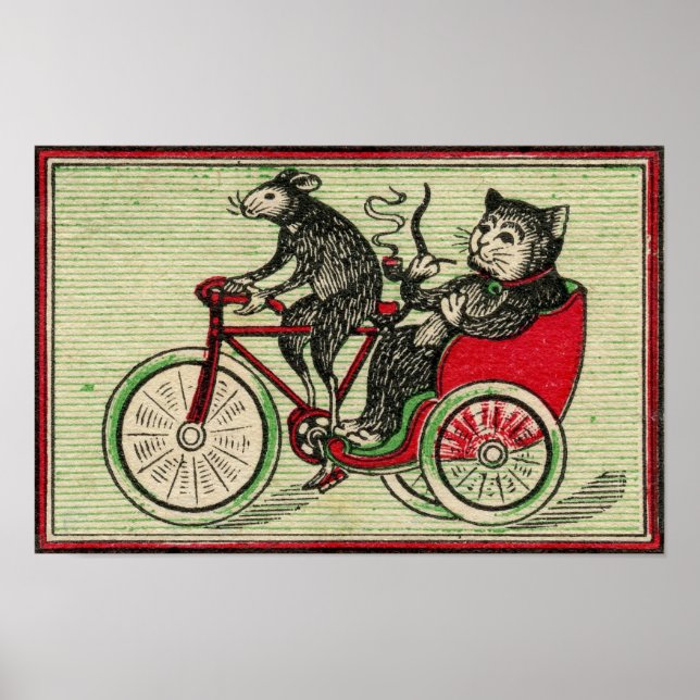 Affiche C'est bon d'être le chat (Devant)