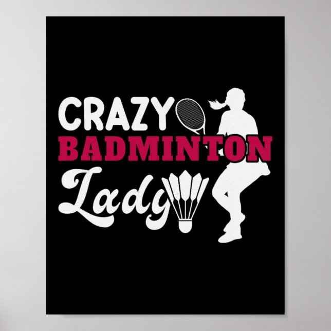 Affiche C'est dans mon Dna Dminton Shuttle Racket Dminton  (Devant)