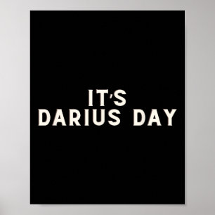 Affiche C'est Darius Day Funny Meme 1