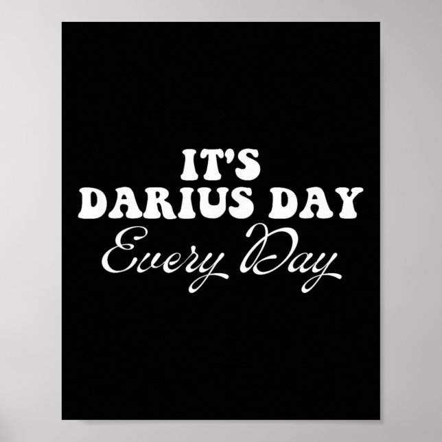 Affiche C'est Darius Day Funny Meme - Celebrate Love4 (Devant)
