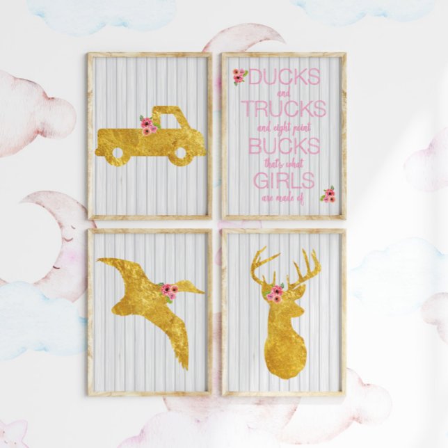 Affiche C'est de quoi sont faites les filles Ensemble d'ar (Créateur téléchargé)