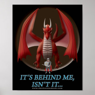 Affiche C'est Derrière moi