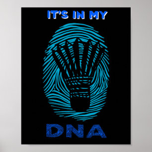 Affiche C'est drôle dans mon Adn pour la famille des joueu