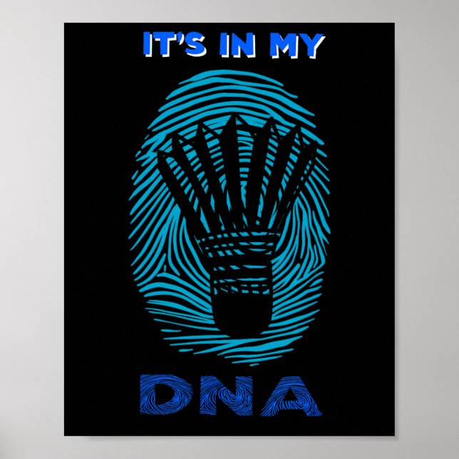 Affiche C'est drôle dans mon Adn pour la famille des joueu (Devant)