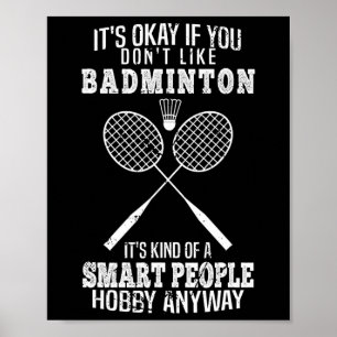 Affiche C'est drôle si vous n'aimez pas Dminton