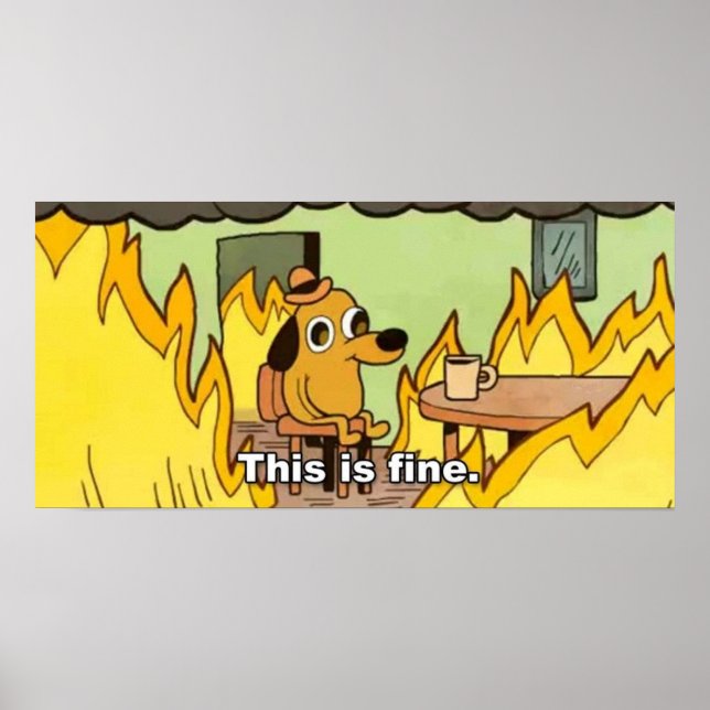Affiche C'est fini (Devant)