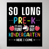C'est fini la maternelle, j'arrive en pré-maternel