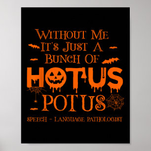 Affiche C'est juste une bande de Hotus Potus Langue de la 