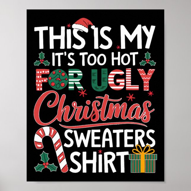 Affiche C'est la mienne, il fait trop chaud pour les pulls (Devant)