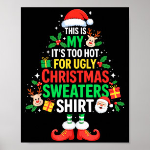 Affiche C'est la mienne, il fait trop chaud pour les pulls