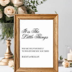 Affiche C'est La Petite Chose Panier Mariage