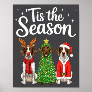 Affiche C'est la saison allemande à poil court inter Noël