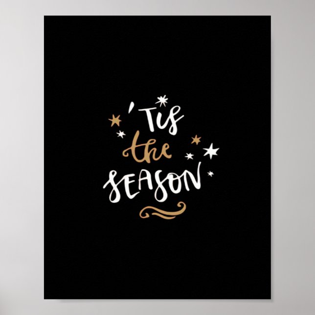 Affiche C'est la saison classique de style esthétique (Devant)