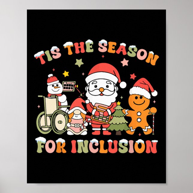 Affiche C'est la saison de l'inclusion pour les ergothérap (Devant)