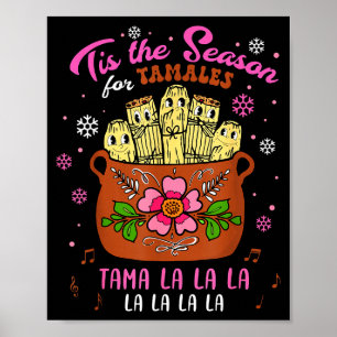 Affiche C'est la saison des tamales mexicains Tamala Navid