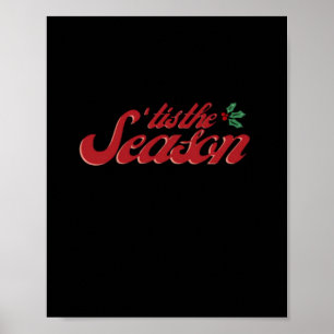 Affiche C'est la saison : design classique et basique