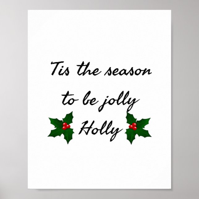 Affiche C'est la saison d'être Holly (Devant)