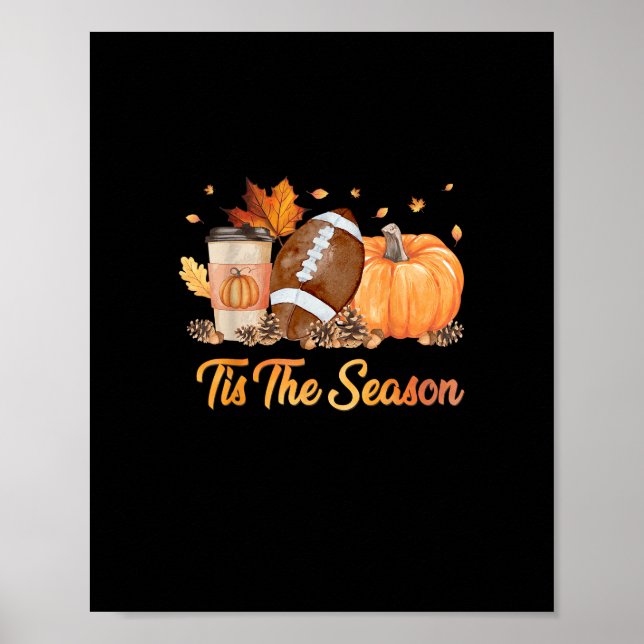 Affiche C'Est La Saison Football Automne Saison Football P (Devant)