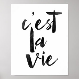 Affiche C'est La Vie