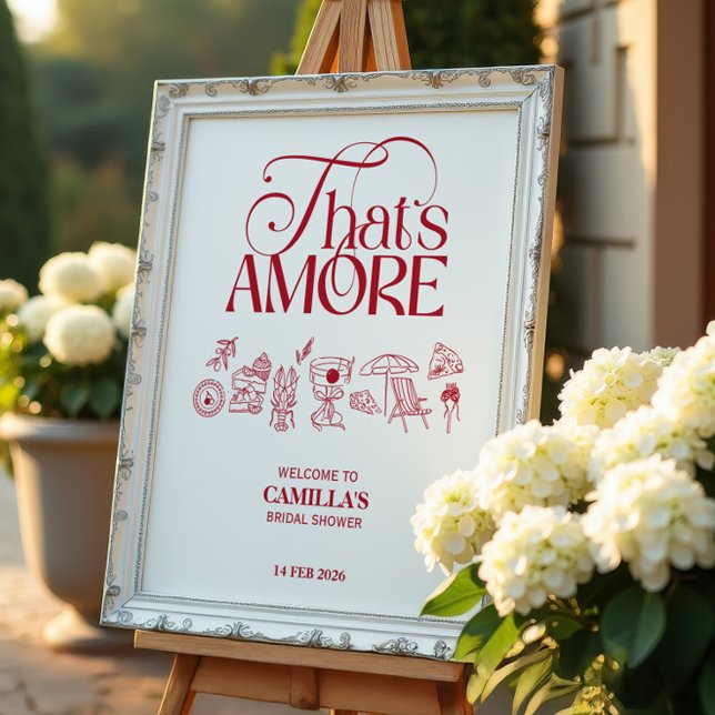 Affiche C'est l'Amour Mariage main dessinée (Créateur téléchargé)