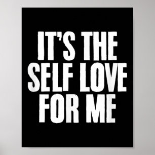 Affiche C'est l'amour-moi conscience de la santé mentale _