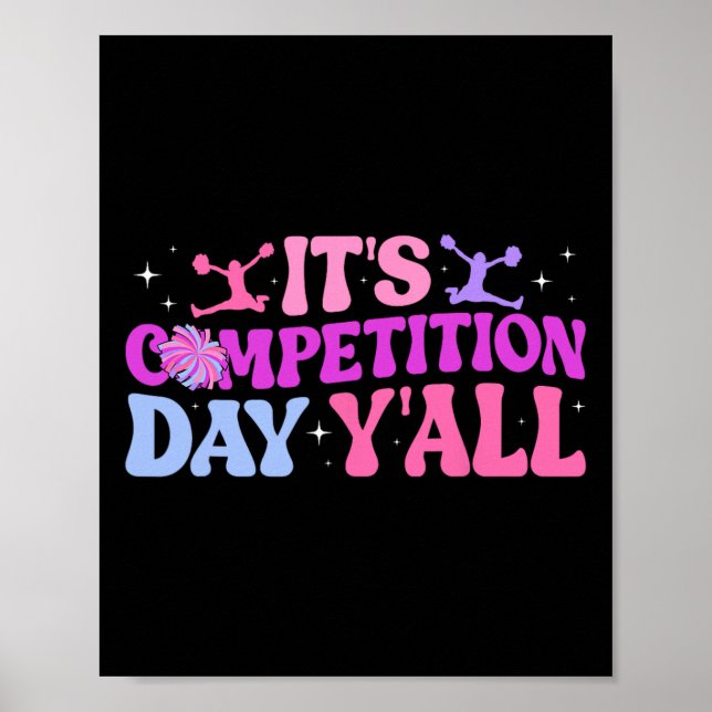Affiche C'est le jour de la compétition de cheerleading Jo (Devant)