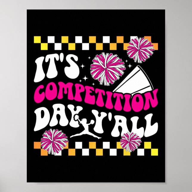 Affiche C'est le jour de la compétition de cheerleading Jo (Devant)