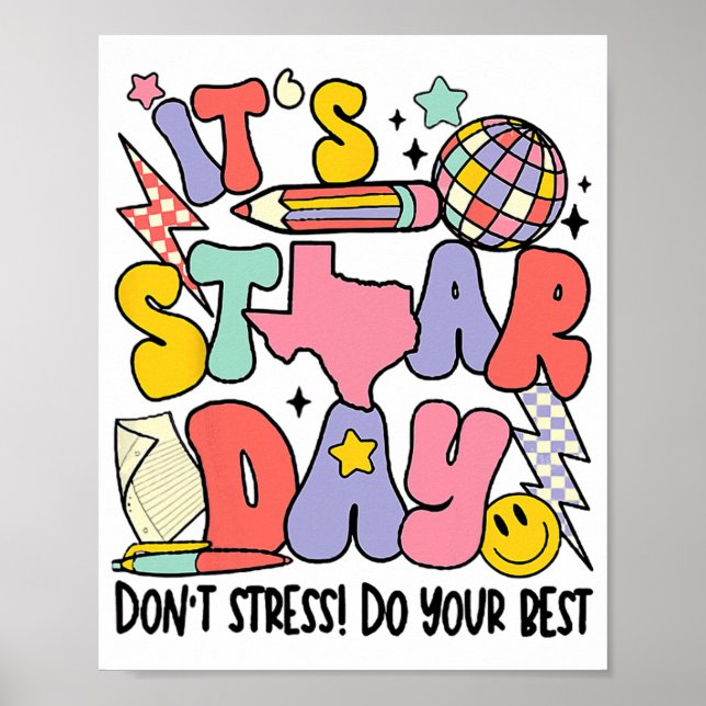 Affiche C'est le jour de la gloire Ne pas stresser Faites  (Devant)