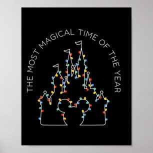 Affiche C'Est Le Moment Le Plus Magique De L'Année Noël
