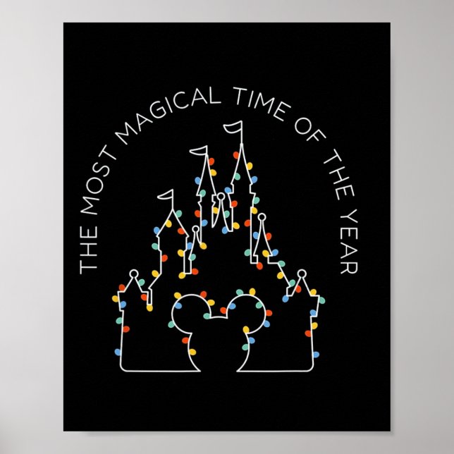 Affiche C'Est Le Moment Le Plus Magique De L'Année Noël (Devant)