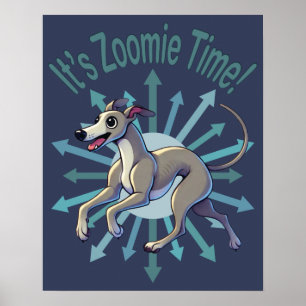 Affiche C'est le temps de Zoomie Greyhound