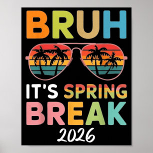 Affiche C'est les vacances de printemps 2026 Drôle de vaca