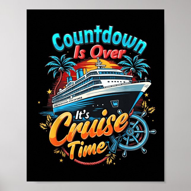 Affiche C'est l'heure de la croisière, le compte à rebours (Devant)